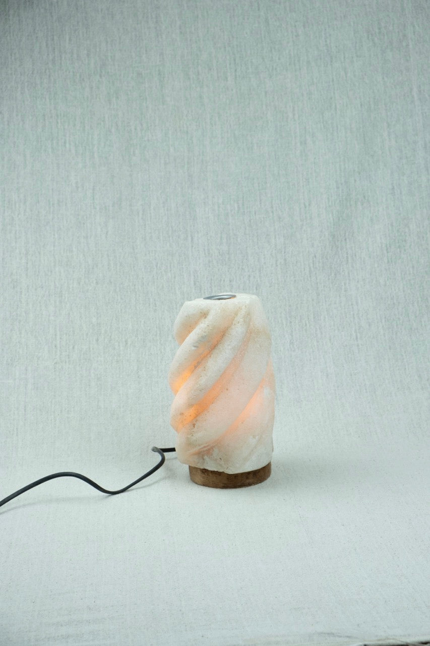 Ship Rope Siwan Rock Salt Lamp