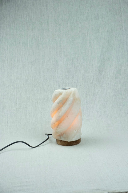 Ship Rope Siwan Rock Salt Lamp