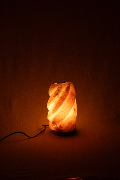 Ship Rope Siwan Rock Salt Lamp