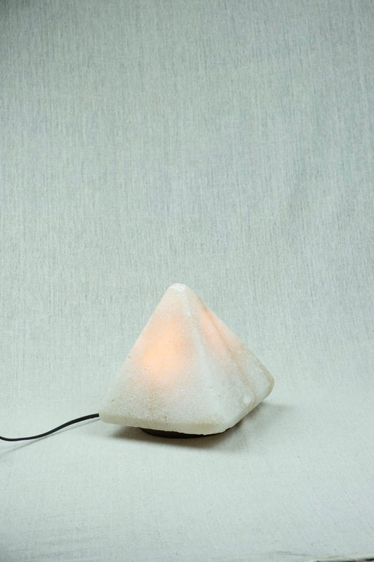 Pyramid Siwan Rock Salt Lamp