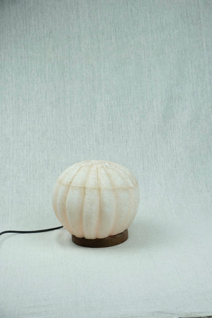 Pumpkin Siwan Rock Salt Lamp