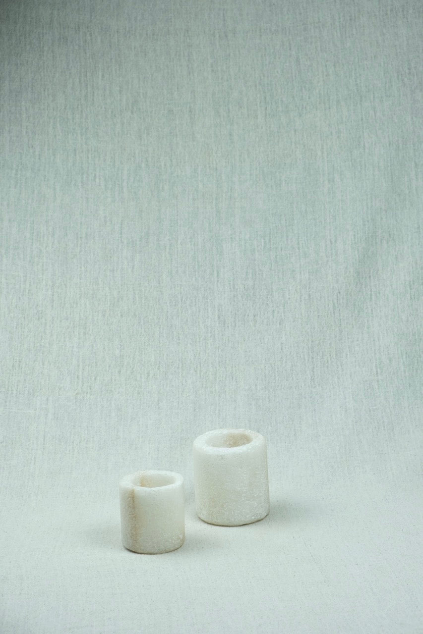 Small Candle Siwan Rock Salt Cylinder