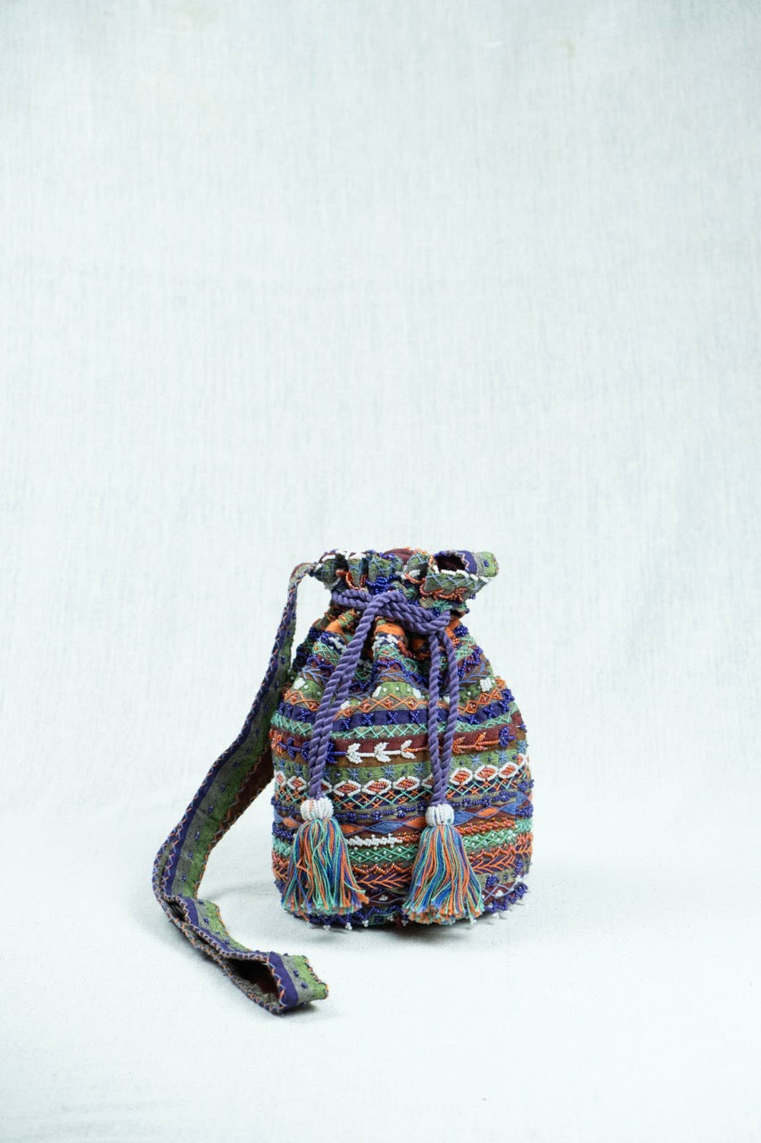 Soluna Hand Embroidered Bag
