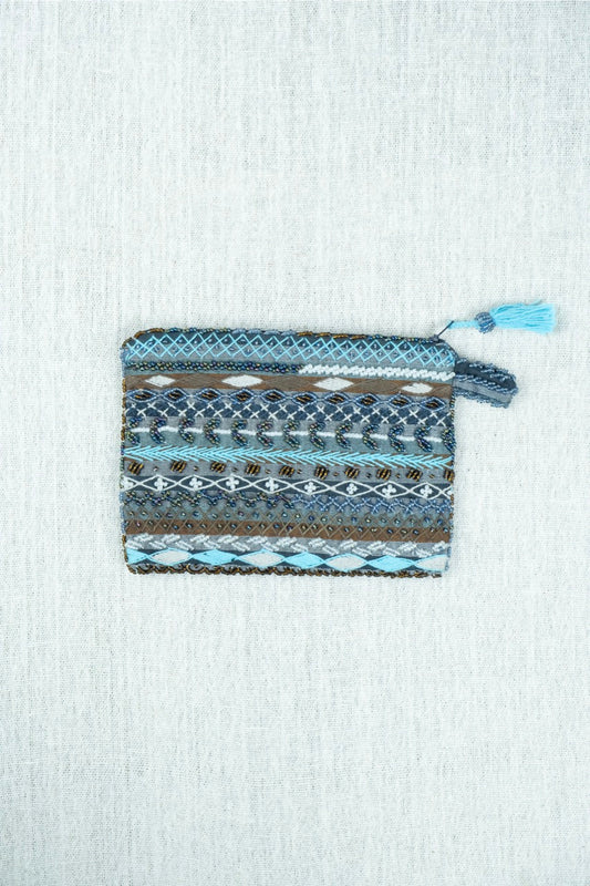 Zerqa Hand Embroidered Pouch