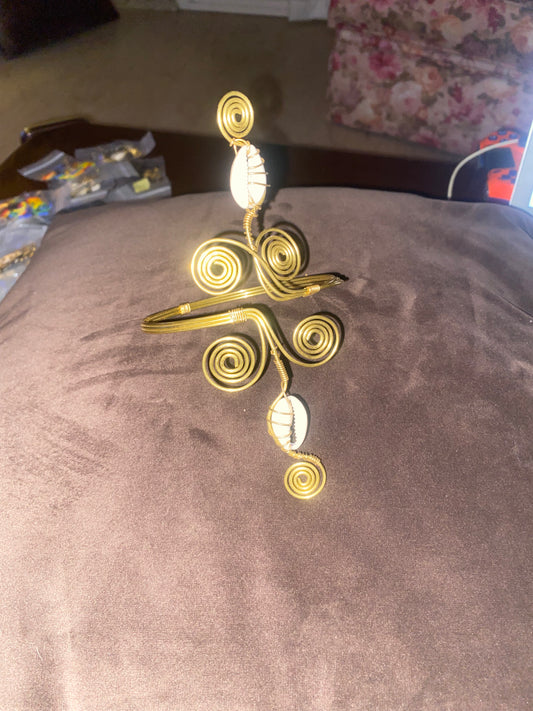 Zungu Twirl Kenyan Arm Bracelet