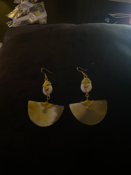 Nusu Mwezi Kenyan Ivory Earring