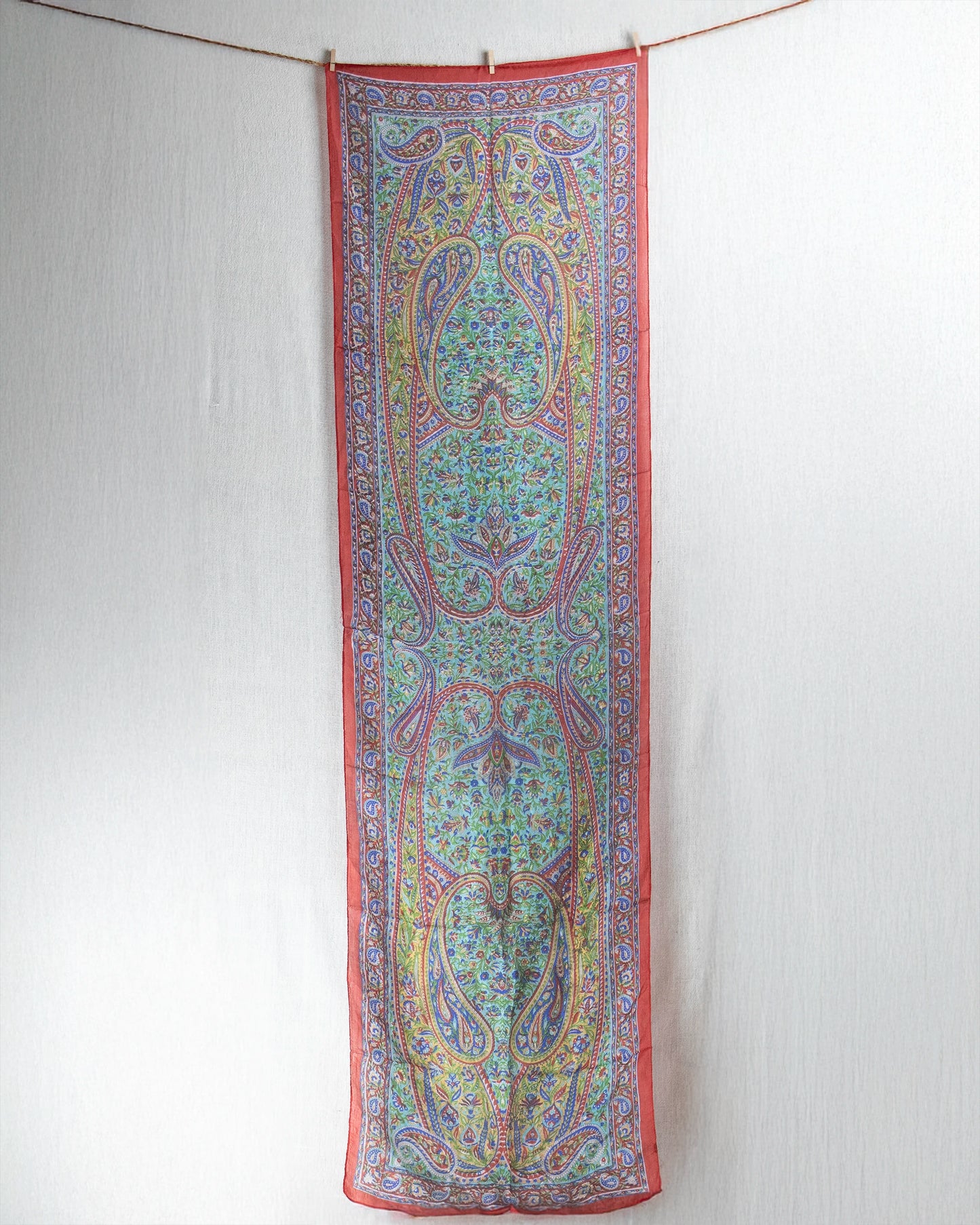 Safed Pure Silk scarf