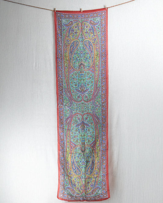 Safed Pure Silk scarf