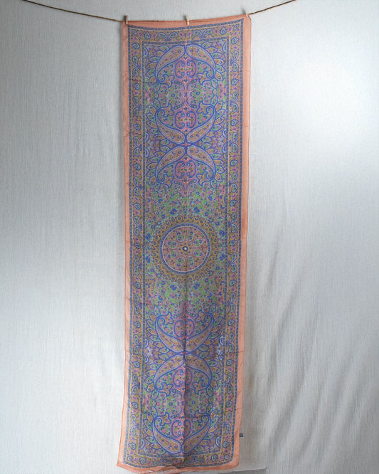 Pumpkin Chakra Pure Silk Scarf