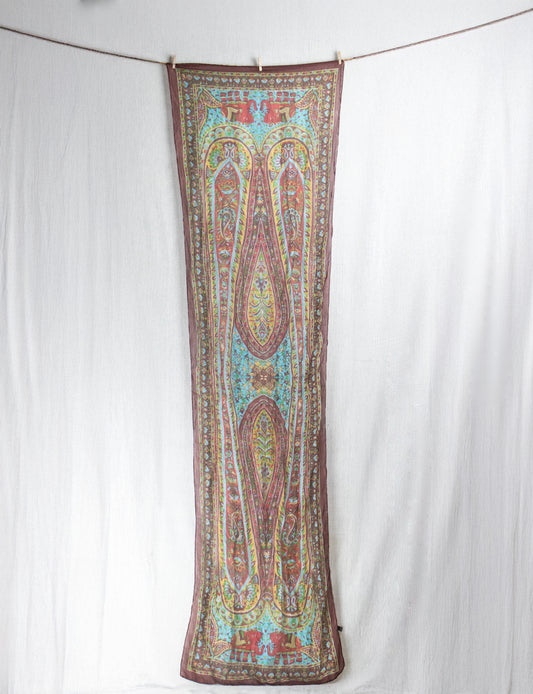 Safed Pure Silk scarf