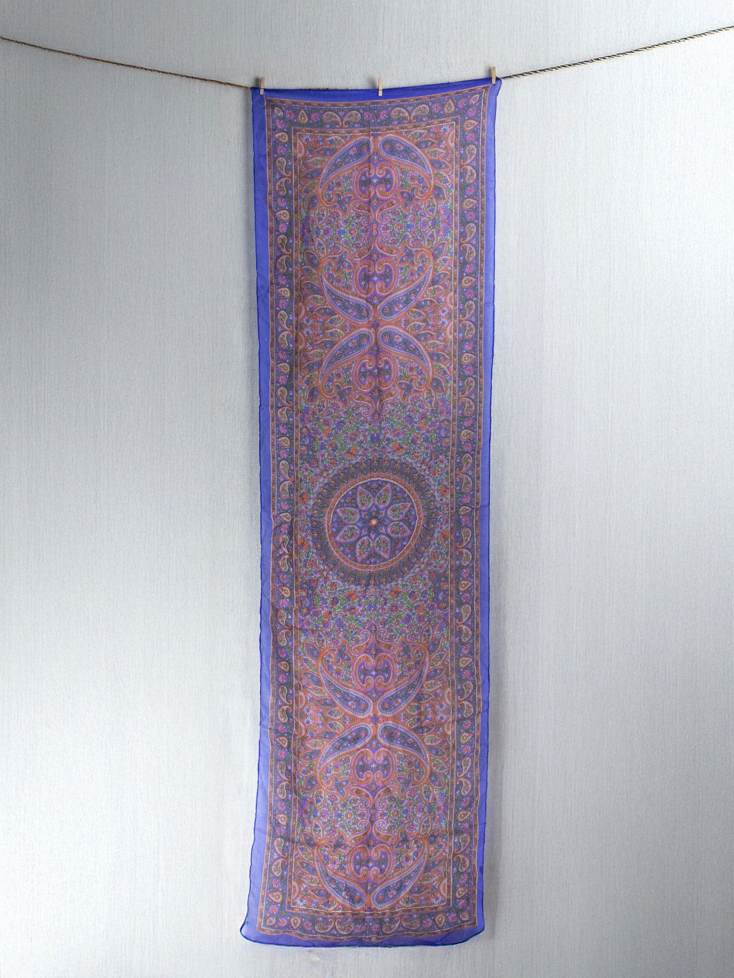 Magenta Pure Silk scarf