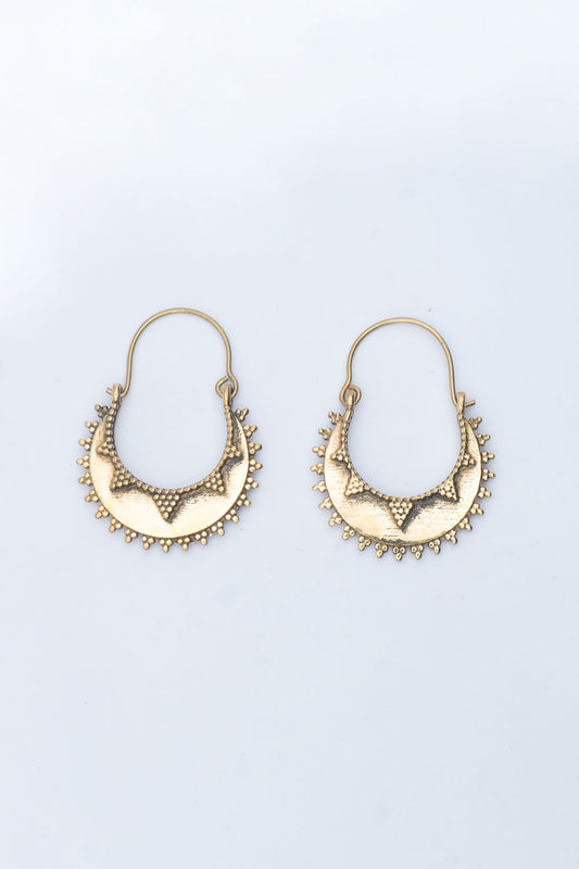 Orecchini Tribali Hoop Earrings