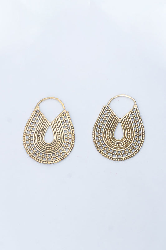 Inca Trail Hoop Earrings