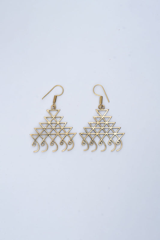 Saraswati Dangle Earrings