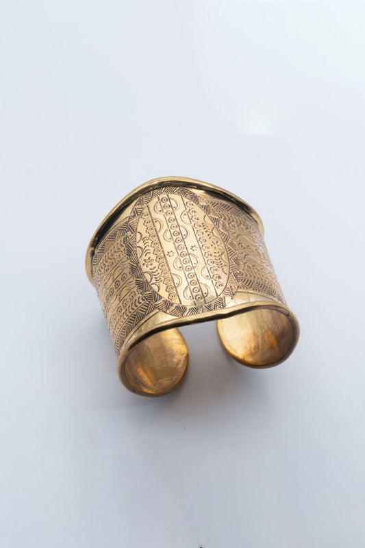 Engraved Cuff Bracelet